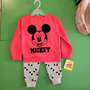NWT Disney Mickey Mouse Sweatsuit Set 2T